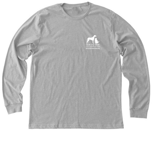 One by One Animal Advocates 2026, a Athletic Heather Premium Long Sleeve Tee