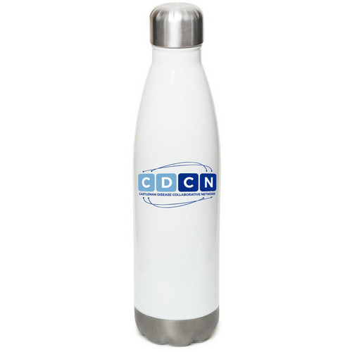 CDCN Water Bottles, a White Stainless Steel Water Bottle
