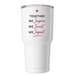Chicago Women in Philanthropy&nbsp;(tumbler), a White Insulated Tumbler (back-view)