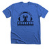 Freefall tee, a Heather True Royal Premium Unisex Tee