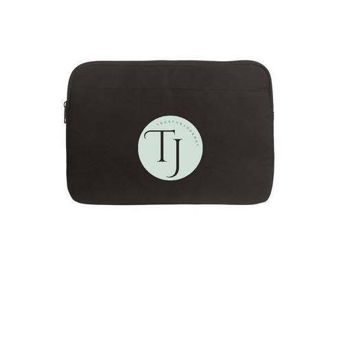 Canvas Laptop Sleeve&nbsp;, a Black Canvas Laptop Sleeve