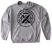CHAOS TCC, a Sport Grey Gildan Softstyle Pullover Hoodie (back-view)