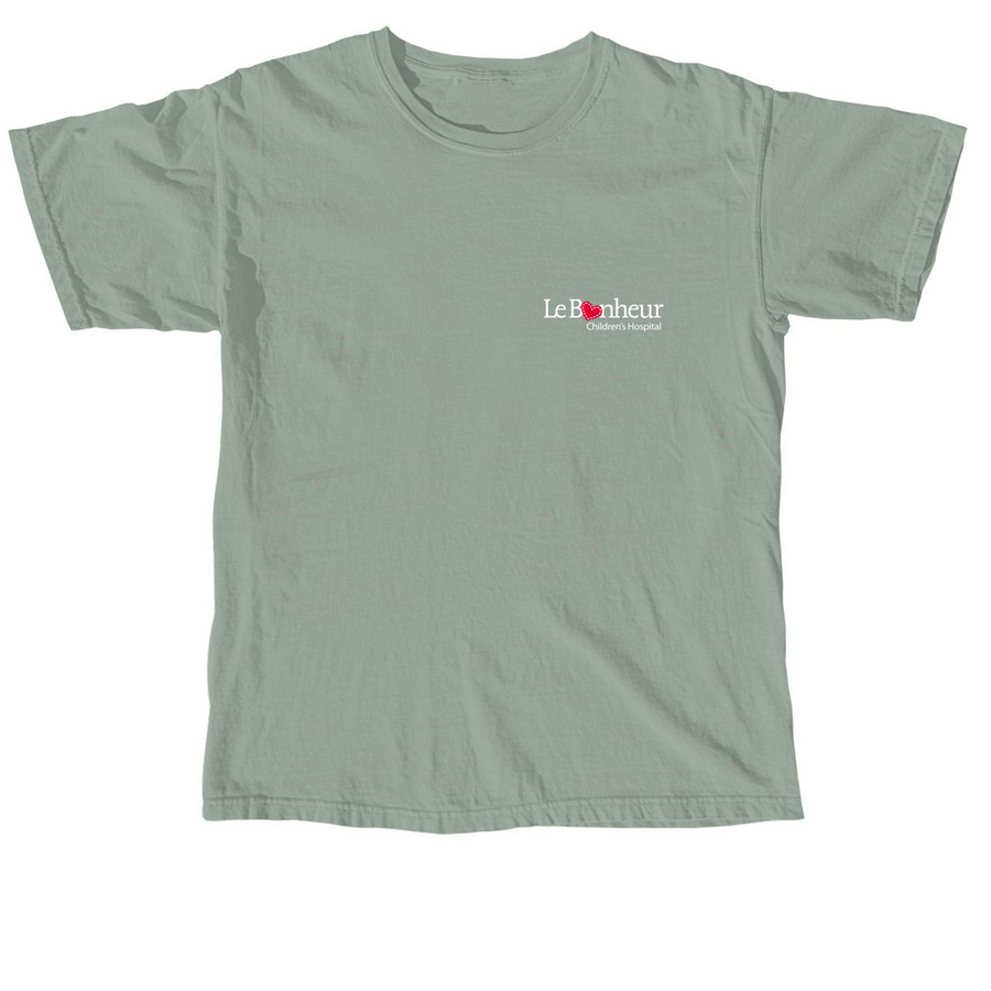 Le Bonheur Children's Hospital, a Bay Comfort Colors Unisex Tee