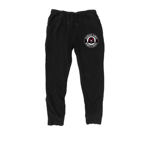 Pants, a Black Midweight Fleece Joggers