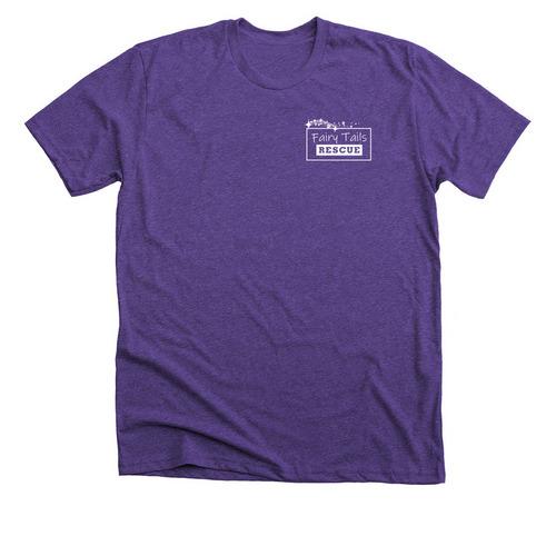 Fairy Tails Rescue T Shirt Fundraiser!!, a Heather Team Purple Premium Unisex Tee
