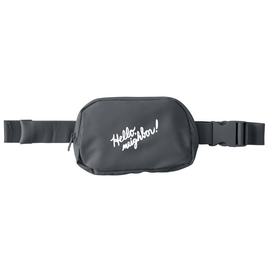 Hello Neighbor! GBIV Fanny Pack, a Storm Grey Matte Hip Pack