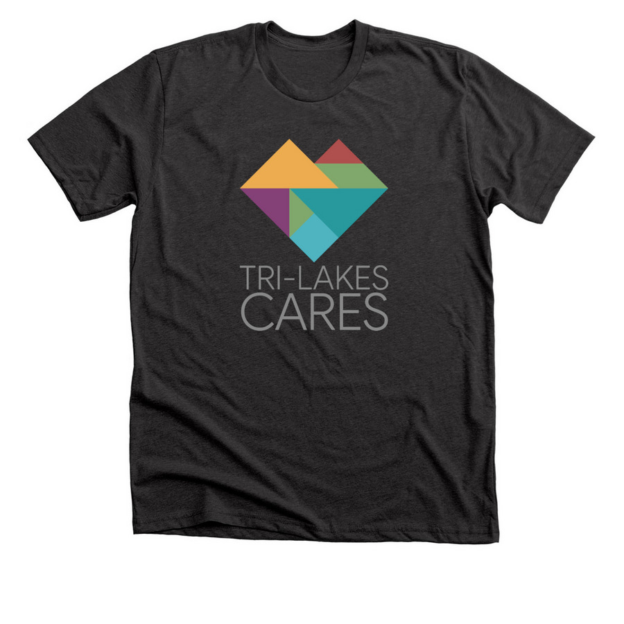 Wear Hope | Tri-Lakes Cares Core Collection, a Dark Grey Heather Premium Unisex Tee