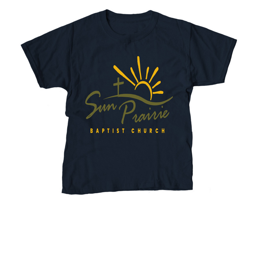 Sun Prairie Baptist&nbsp;, a Navy Youth Unisex Tee
