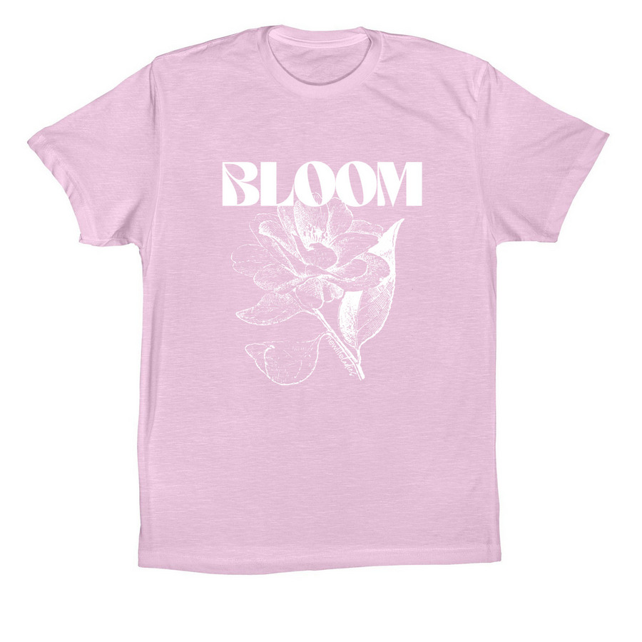 Bloom&nbsp;, a Lilac Premium Cotton Tee
