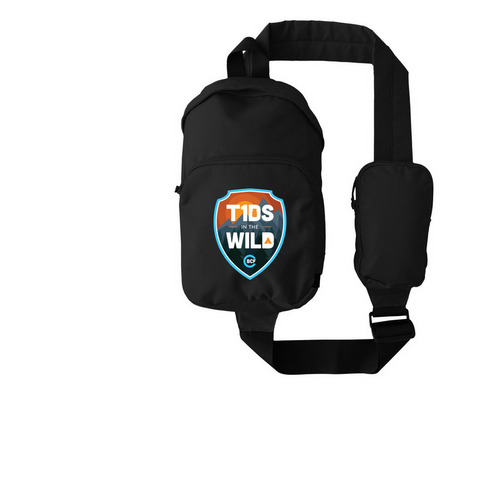 T1Ds in the Wild Hiking Bag, a Black Grove Sling Bag