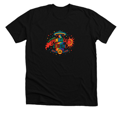 It's PRIDE MONTH!, a Solid Black Blend Premium Unisex Tee