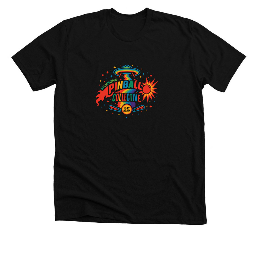 It's PRIDE MONTH!, a Solid Black Blend Premium Unisex Tee
