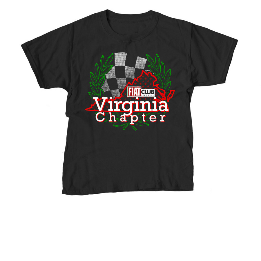 FCA Virginia Chapter Shirt #2, a Black Youth Unisex Tee