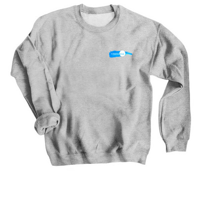 TBG LOGO Crewneck Sweatshirt, a Sport Grey Crewneck Sweatshirt