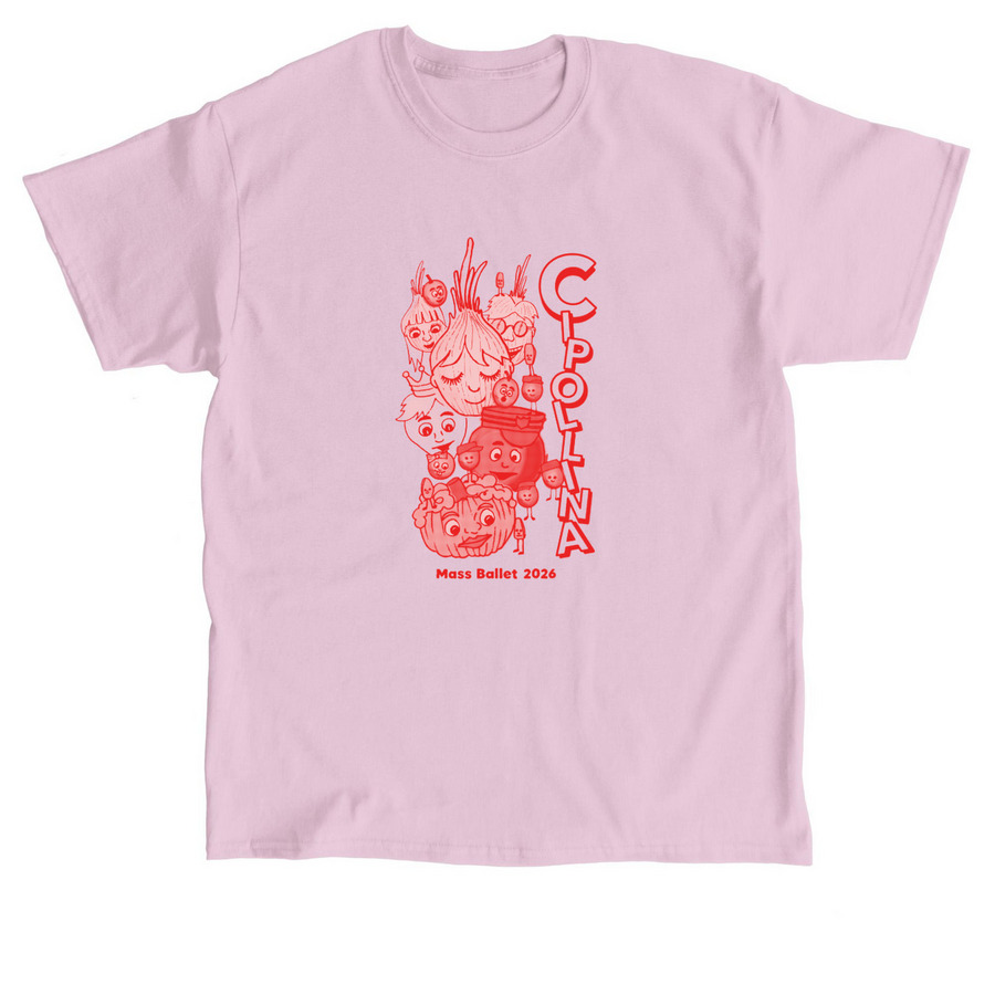 Mass Ballet presents Cipollina 2026, a Light Pink Classic Unisex Tee