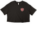RRF the Ladies Line, a Black Women?s Cropped Cotton Tee