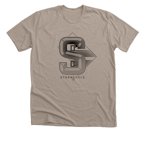 Stronghold Steel (T-shirt), a Heather Stone Premium Unisex Tee