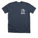 Build Apparel, a Heather Midnight Navy Premium Unisex Tee