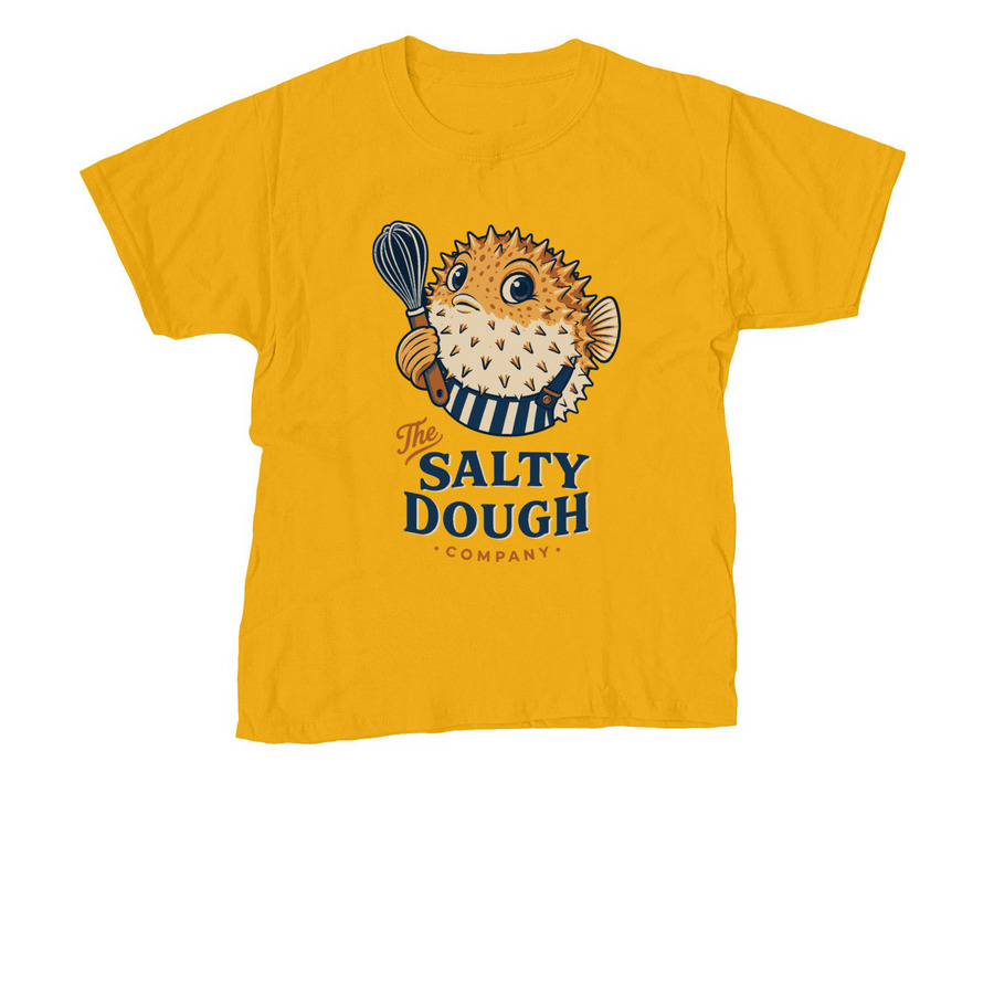 Stay Young & Salty, a Gold Youth Unisex Tee