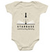 Infant Onesie, a Natural Infant Onesie