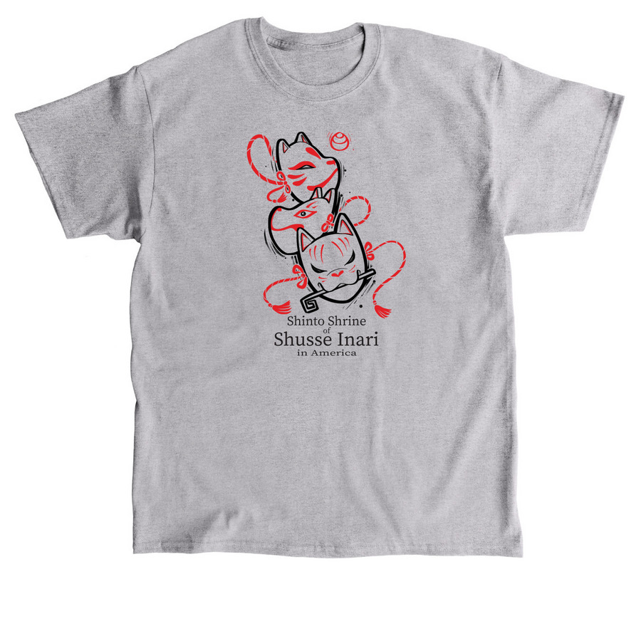 3 Kitsune mask (light), a Sport Grey Classic Unisex Tee