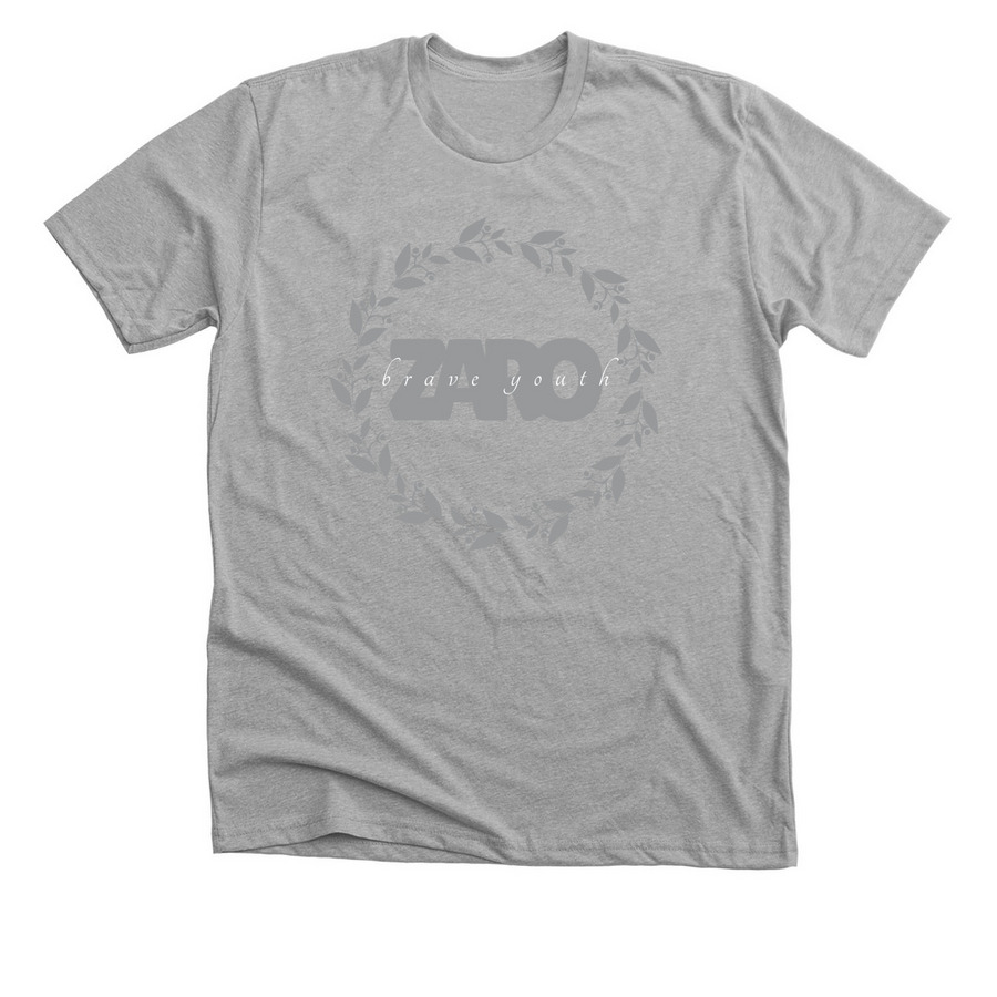 The #2, a Athletic Heather Premium Unisex Tee