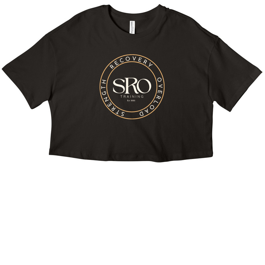 Spring SRO Haul for a Cause, a Black Women?s Cropped Cotton Tee