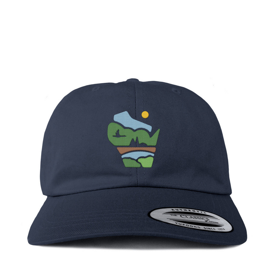 Natural Resources Foundation of WI Logo Hat, a Navy Classic Baseball Cap