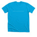 Low Vibrational Line, a Neon Blue Premium Unisex Tee