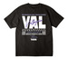 THRIVE FOR GREATNESS - PURPLE, a Black Unisex Heavyweight Tee (back-view)