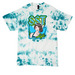 SSTLife - Angelic Vibes, a Teal Crystal Tie Dye Tee