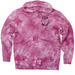 Best Buddies Tie Dye, a Pink Tie Dyed Pullover Hoodie