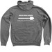 Classic Shovel&nbsp;, a Deep Heather Zip Up Hoodie (back-view)