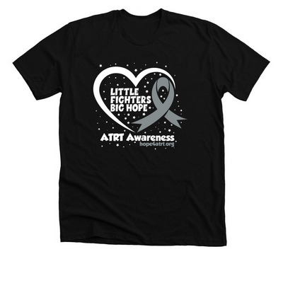 Hope4ATRT, a Solid Black Blend Premium Unisex Tee