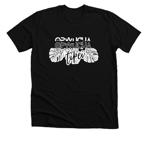 OPWUJA, a Solid Black Blend Premium Unisex Tee