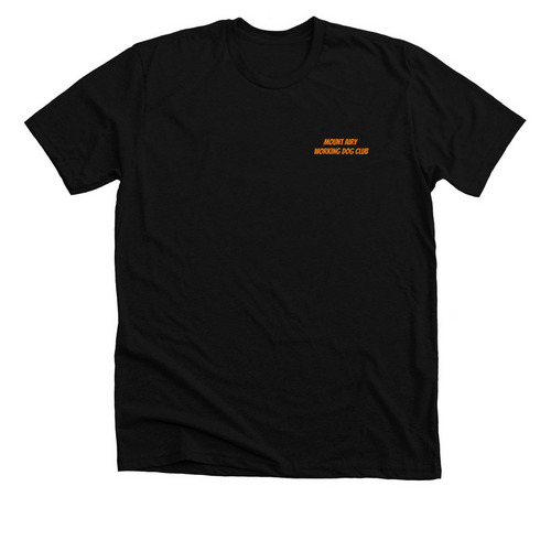 Mount Airy Working Dog Club, a Solid Black Blend Premium Unisex Tee
