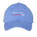 Mife & Miso '26, a Periwinkle Printed Pigment Dye Baseball Cap