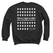 MSA Awareness Month Sweatshirt, a Black Crewneck Sweatshirt (back-view)