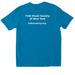 Chanteys Ampersand, a Sapphire Softstyle Cotton Tee (back-view)