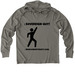 : SOVEREIGN-GUY!, a Driftwood Grey Allmade Organic Cotton Mineral Dye Hoodie Tee