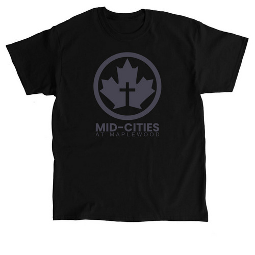MID-CITIES GEAR, a Black Classic Unisex Tee