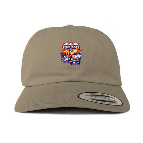 2026 TNF 5K Virtual Walk/Run, a Khaki Printed Classic Baseball Cap
