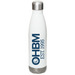OHBM EST. 1995 Water Bottle, a White Stainless Steel Water Bottle