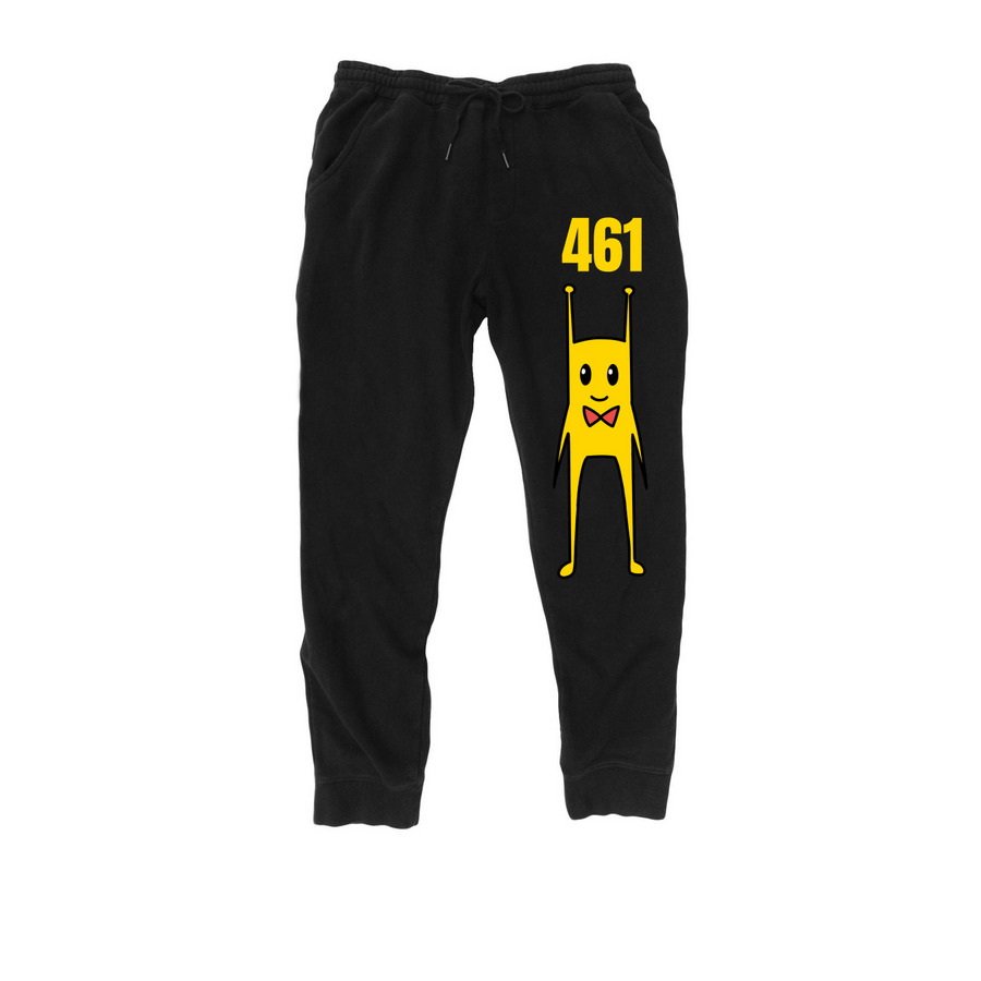 Wabi Joggers, a Black Midweight Fleece Joggers