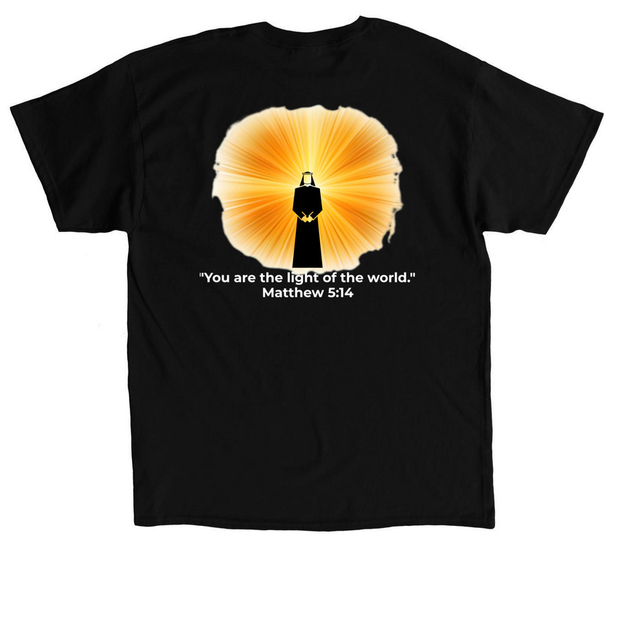 El Salvador Mission Trip, a Black Classic Unisex Tee (back-view)
