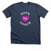 GOTR Coach, a Heather Navy Premium Unisex Tee