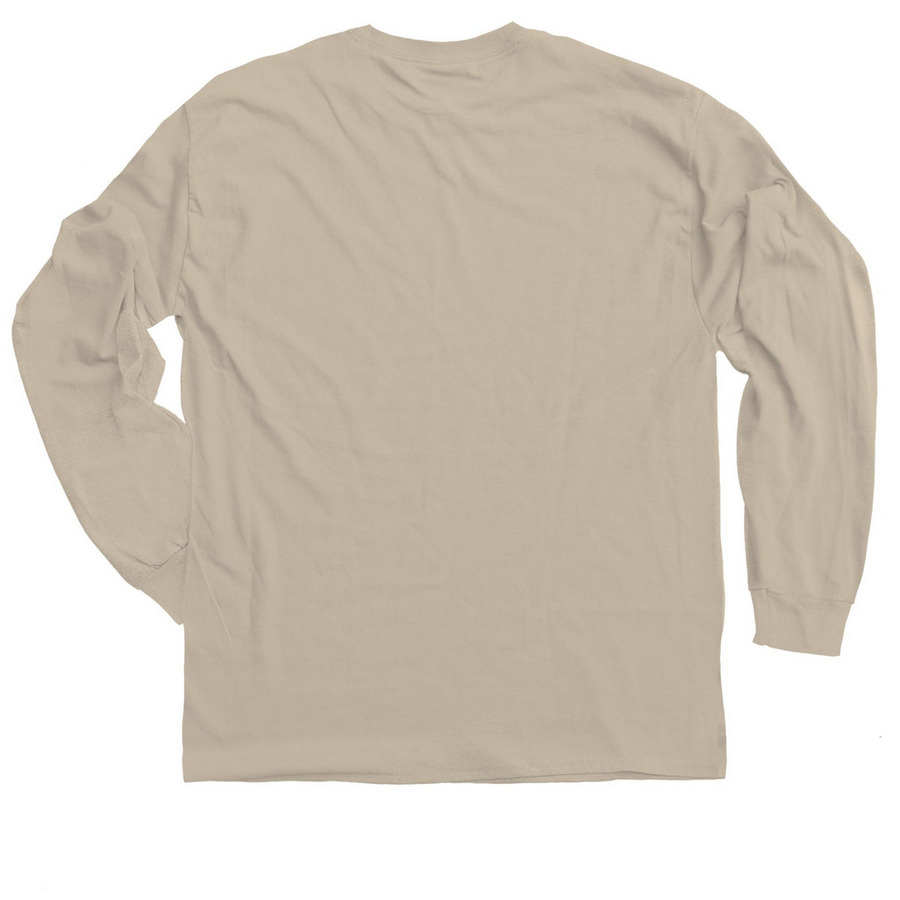 I Adopted My Rescue, a Sand Classic Long Sleeve Tee (back-view)
