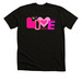 Love One, a Solid Black Blend Premium Unisex Tee