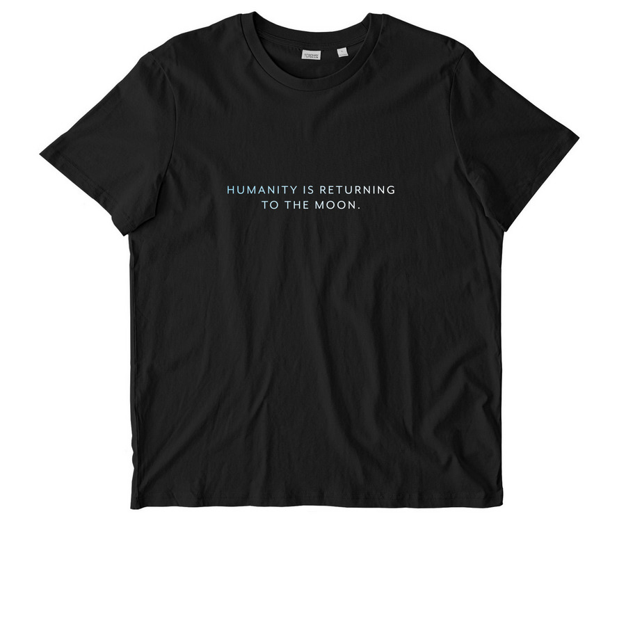Humanity is Returning - Dark Shirts, a Black Stanley/Stella Unisex Crafter Tee