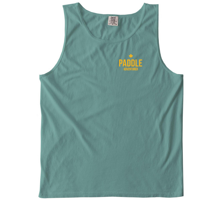 Paddle Adventurer Tank, a Seafoam Comfort Colors Tank Top
